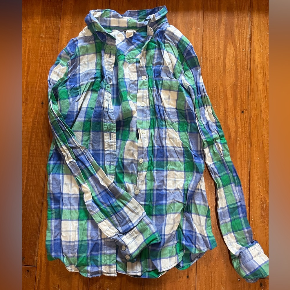 J.Crew Flannel Shirt.